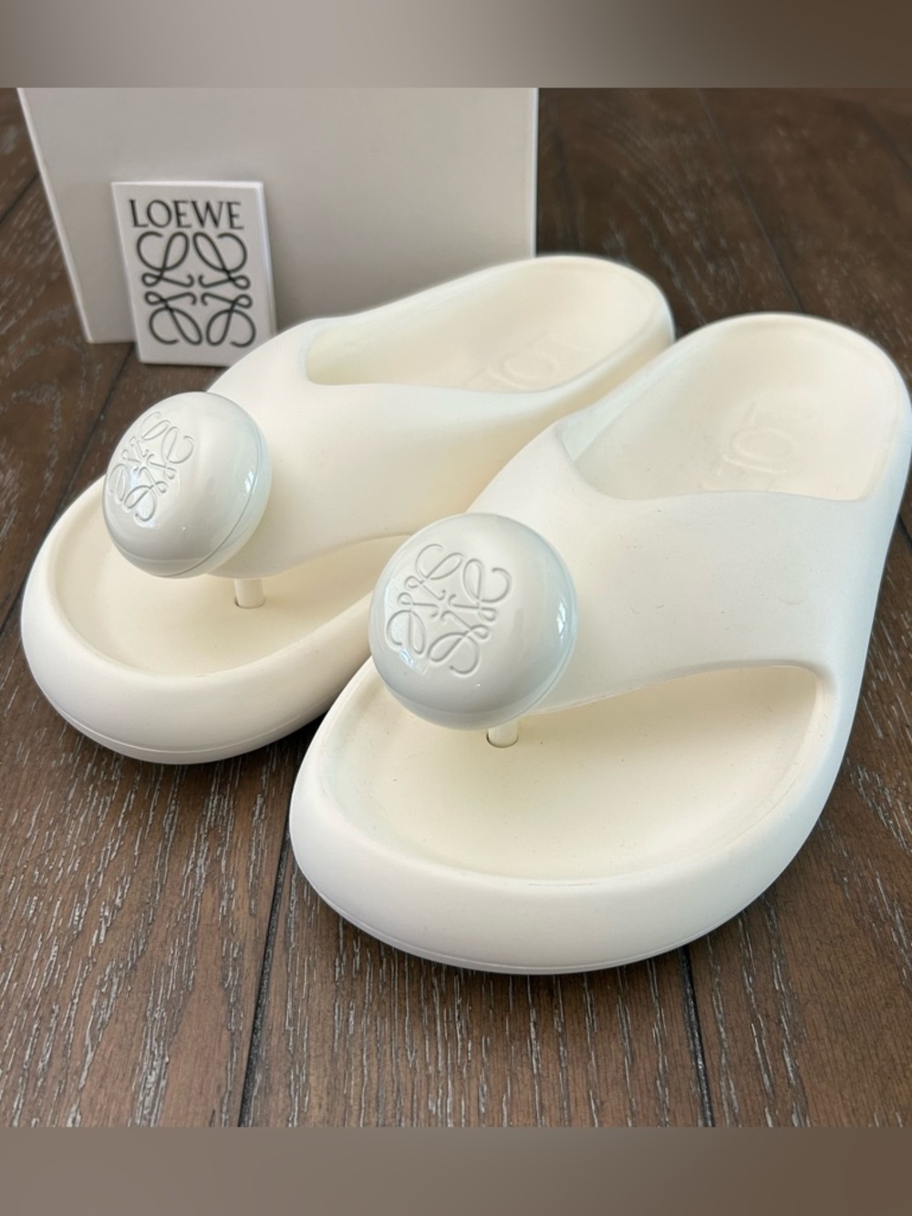 NWT LOEWE Paula’s Ibiza Bubble Slides Size 41